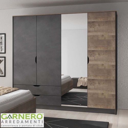 Armadio 220x204 ante - 220x204,